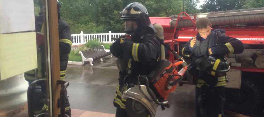 Тренировочные пожарно-тактические учения