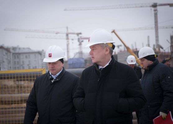 Сергею Собянину доложили, что строительство первого участка Третьего пересадочного контура метро завершено на 50%