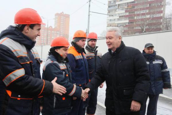 Собянин: Реконструкция Можайского шоссе в Москве завершена