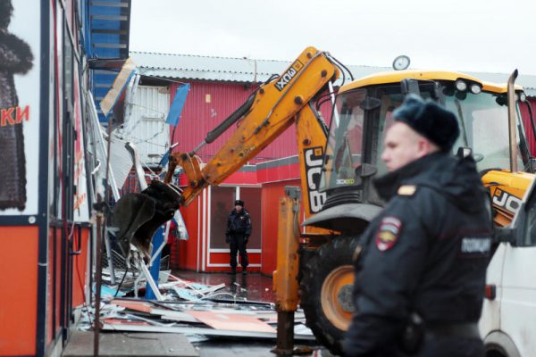 В Столице завершается снос опасного для москвичей самостроя