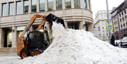 Московские коммунальщики справились с последствиями аномального снегопада