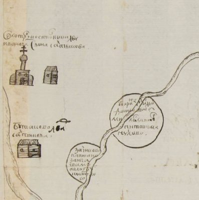 Первая карта Троицка
