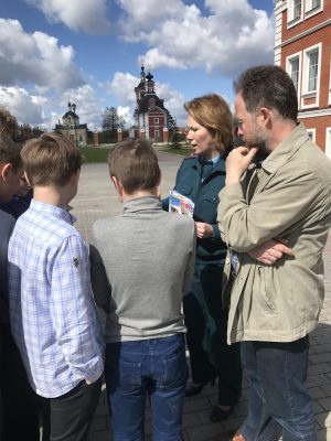 Тренировочная эвакуация православной школы Троицка