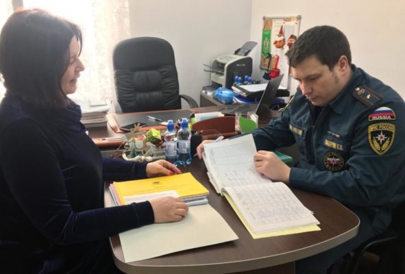 Сотрудник надзорной деятельности провела открытое занятие с дошкольниками