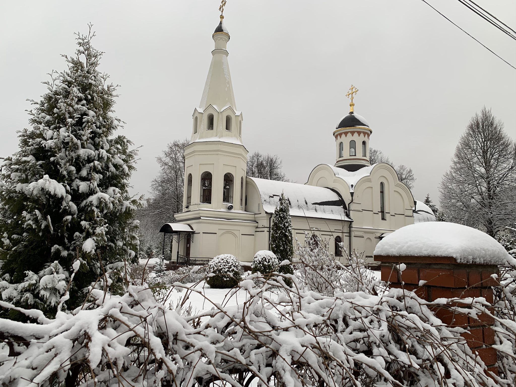 тихвинский храм в троицке