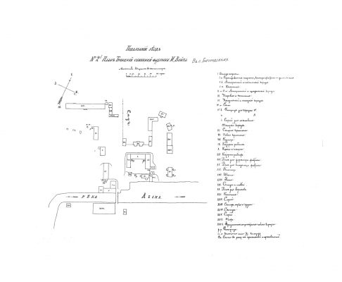 Троицкие летописи: “План Троицкой суконной фабрики 1892 года.”