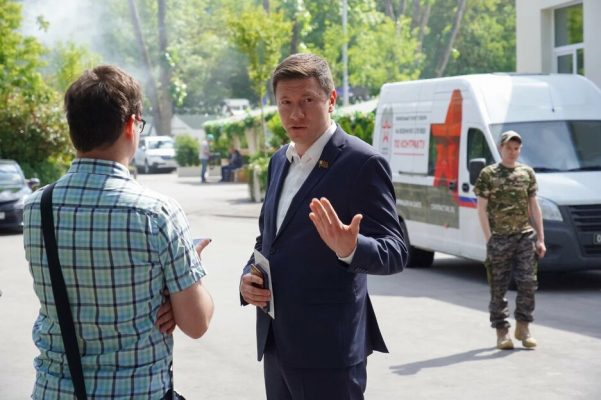 Депутат МГД Козлов высоко оценил организацию работы пункта отбора контрактников